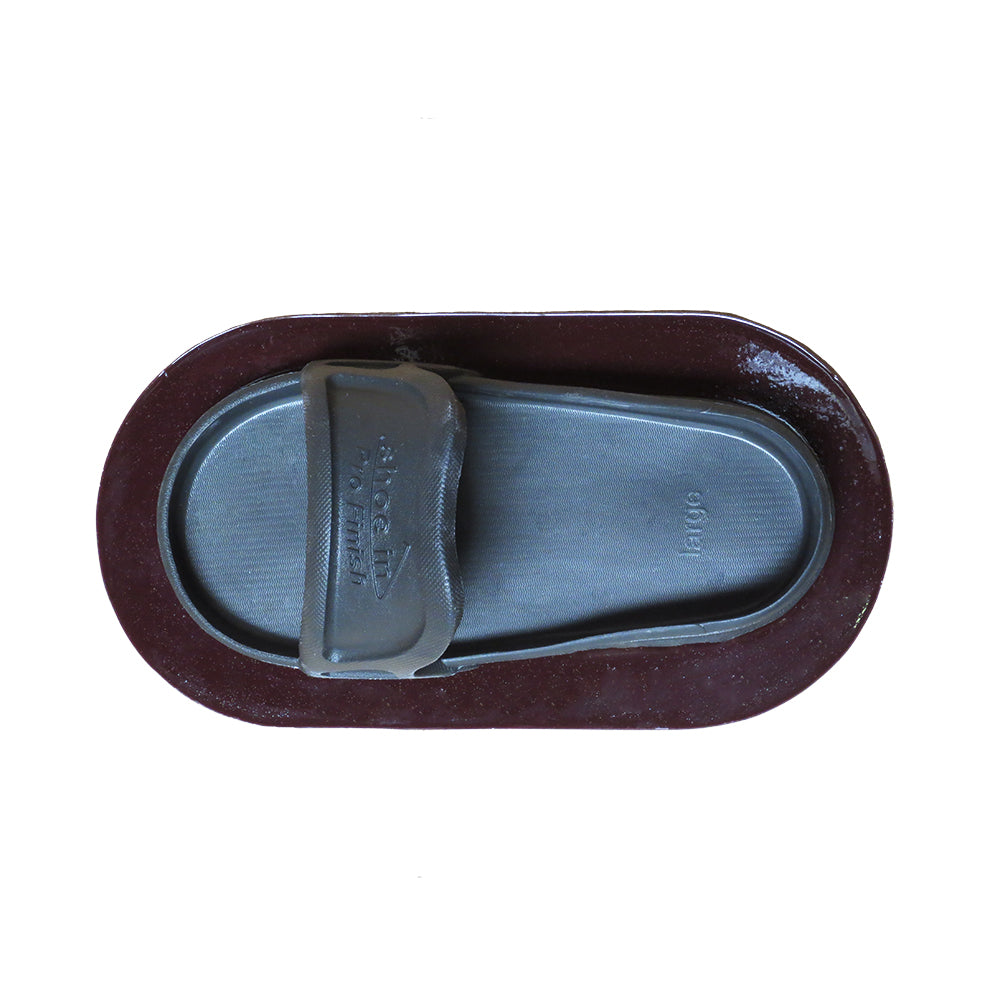 Shoe-In Textured Shoes - Blue Stone Slip on these textured shoes and create patterns in the concrete.