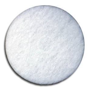 White Cleaning Pad 17"
