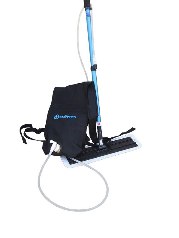 Backpack Applicator make floor applications easy