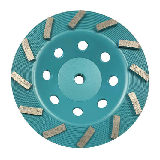 7" Green Cup Wheel