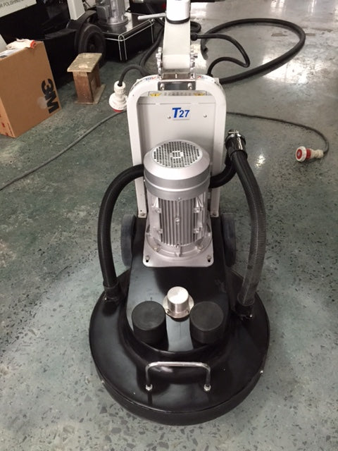 ASL-T27 High Speed Burnishing Machine - The ASL-T27 is a variable-speed burnisher with a 10 HP motor. The 27 inch disk diameter is perfect for any size floor. 