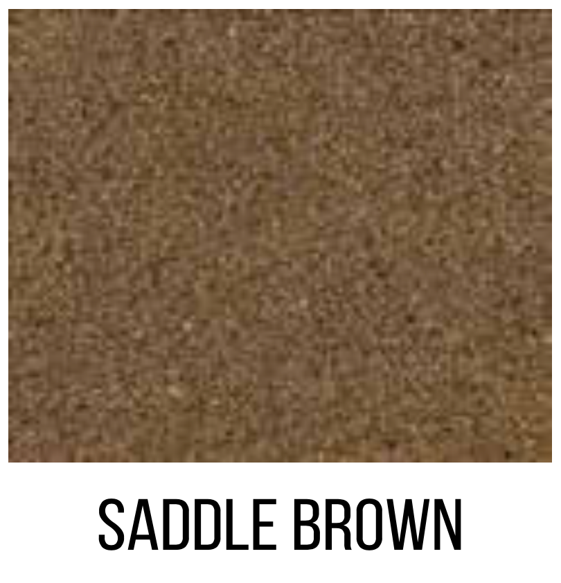 Saddle Brown Color Juice Dye Sample Bottle