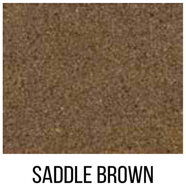 Saddle Brown Color Juice Dye Sample Bottle