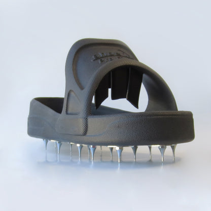 Shoe-In Spiked Shoes allows contractors to keep their shoes on while completing an epoxy coating